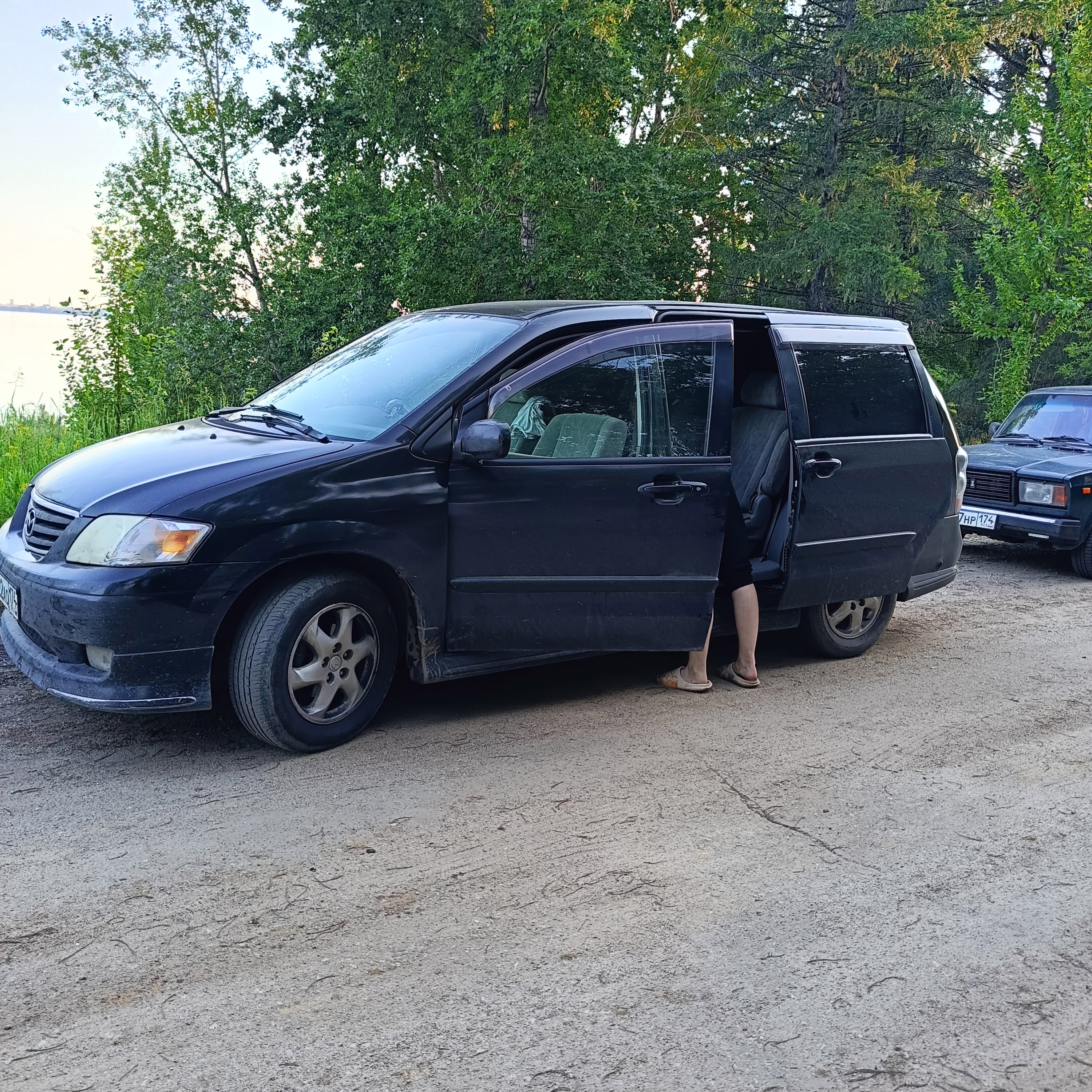 Автомобиль 2002 Mazda MPV, поездка Уфа — Самара