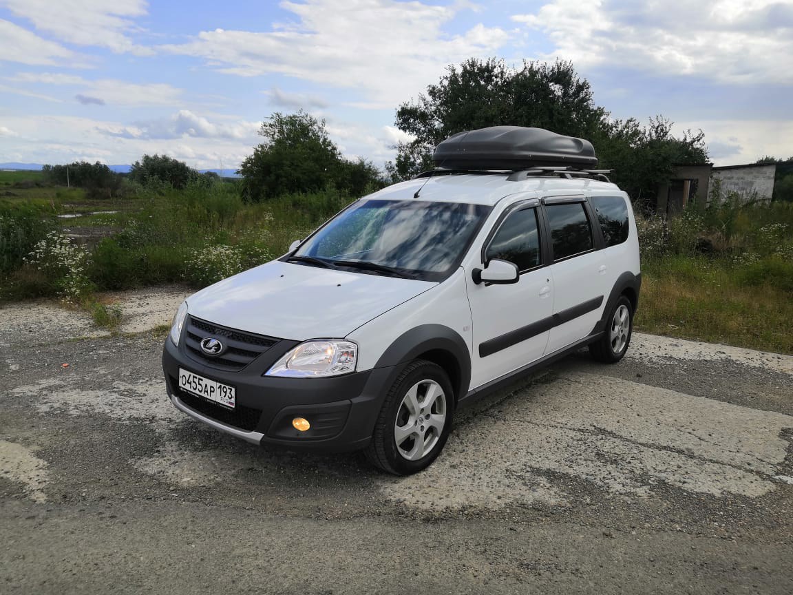 Автомобиль 2021 Lada (ВАЗ) Largus, поездка Геленджик — Краснодар