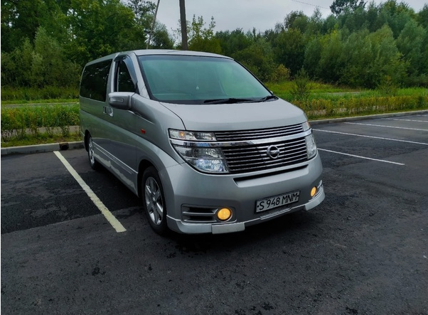 Автомобиль 2007 Nissan Elgrand, поездка Геленджик — Джубга