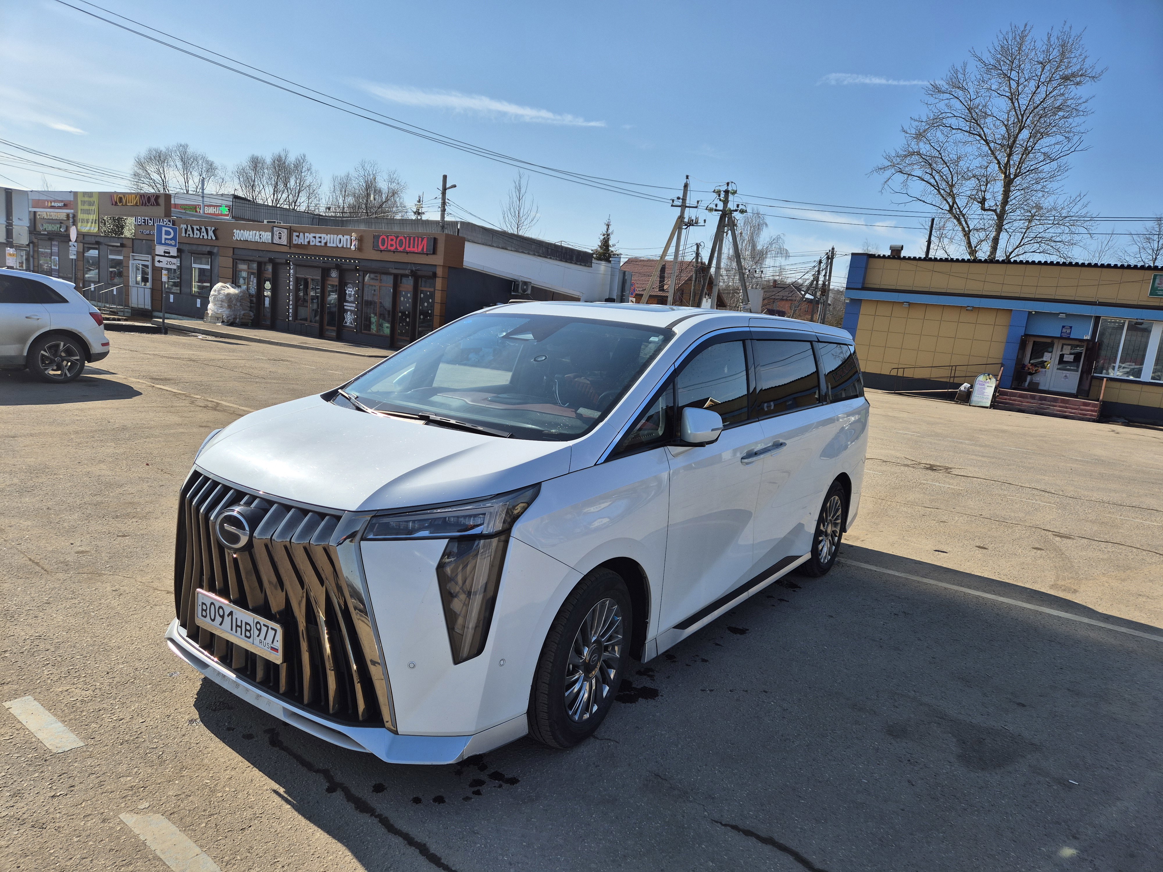 Автомобиль 2024 GAC M8, поездка Лермонтово — Москва