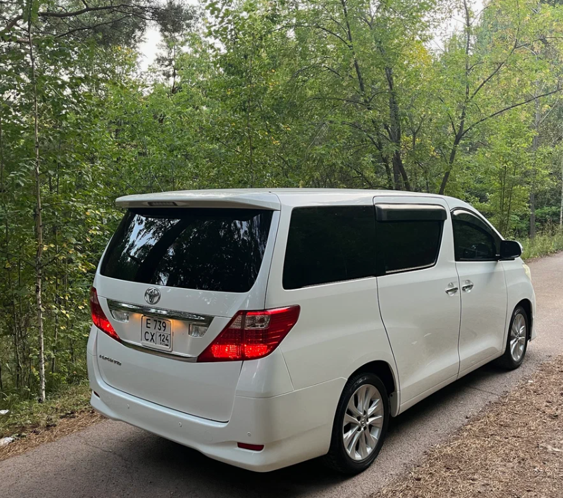 Автомобиль 2010 Toyota Alphard, поездка Москва — Краснодар