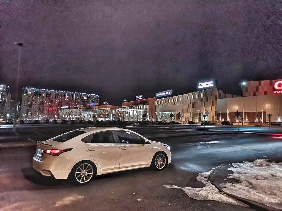 Автомобиль 2017 Hyundai Solaris, поездка Волгоград — Махачкала