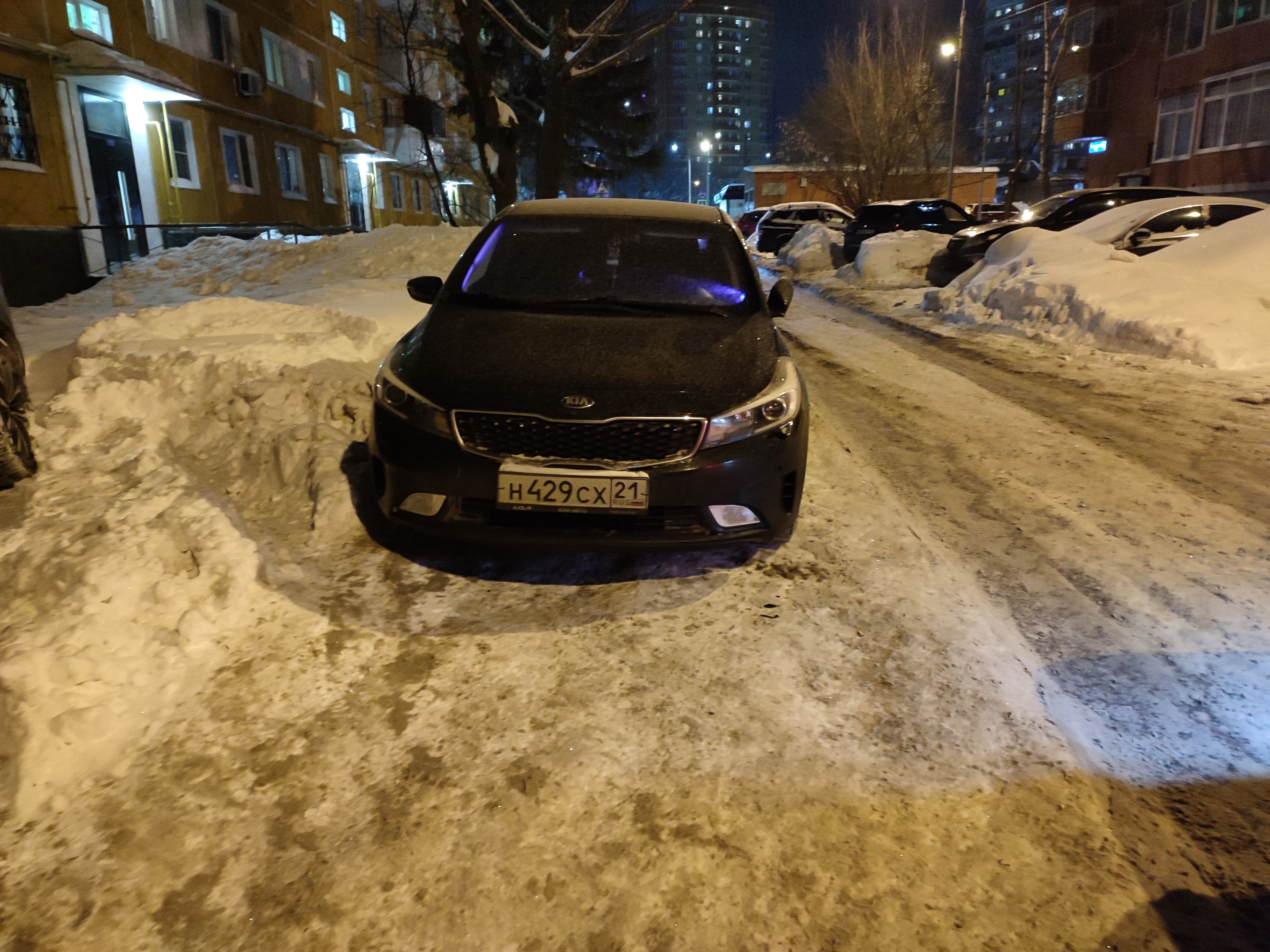 Автомобиль 2017 Kia Cerato, поездка Москва — Чебоксары