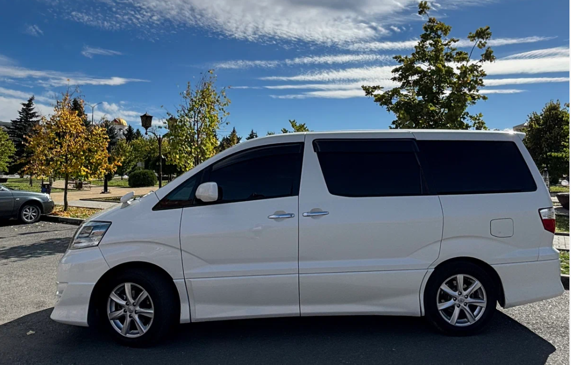 Автомобиль 2007 Toyota Alphard, поездка Краснодар — Ростов-на-Дону