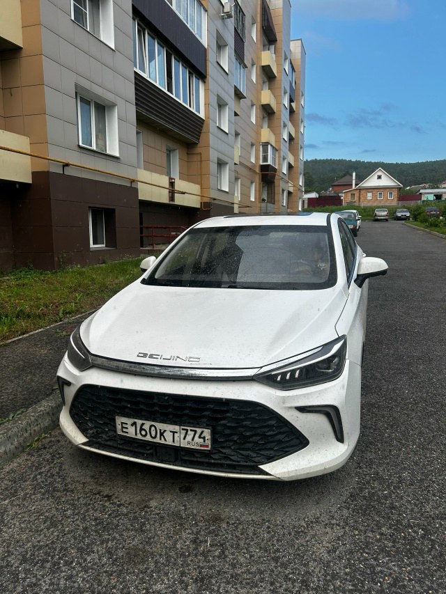 Автомобиль 2023 BAIC U5 Plus, поездка Миасс — Челябинск