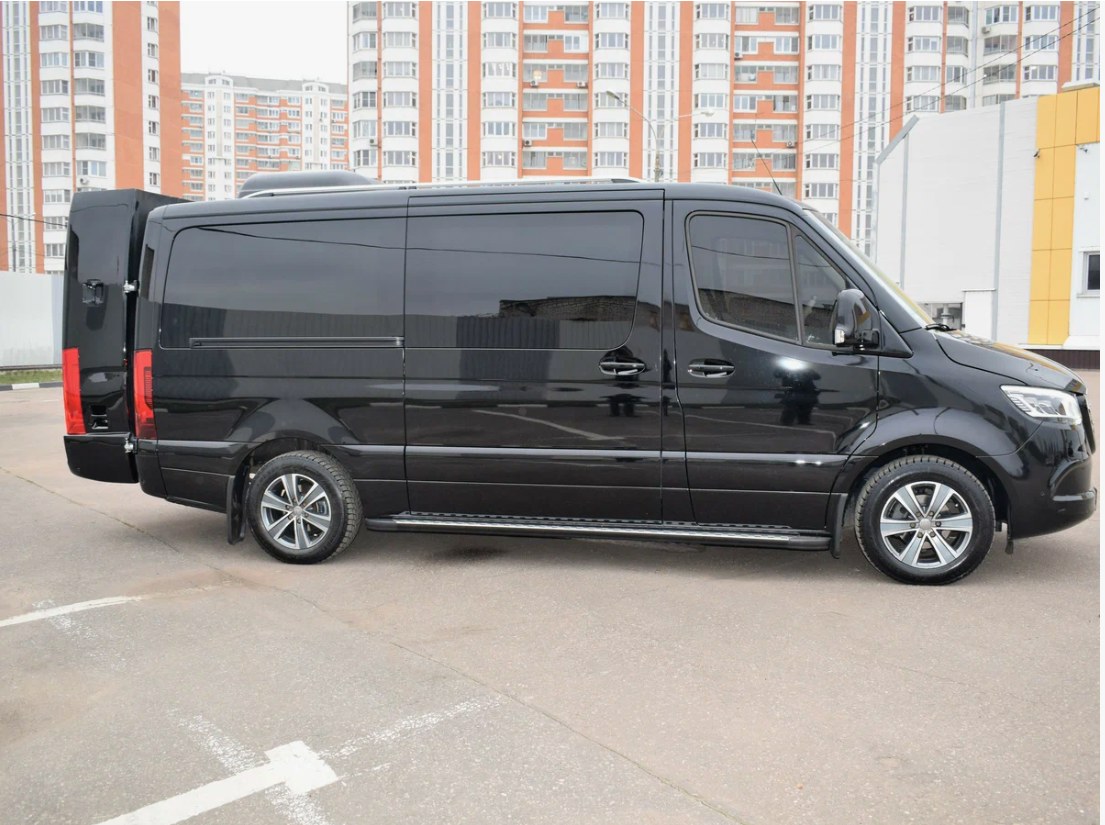 Автомобиль 2015 Mercedes-Benz Sprinter, поездка Краснодар — Москва